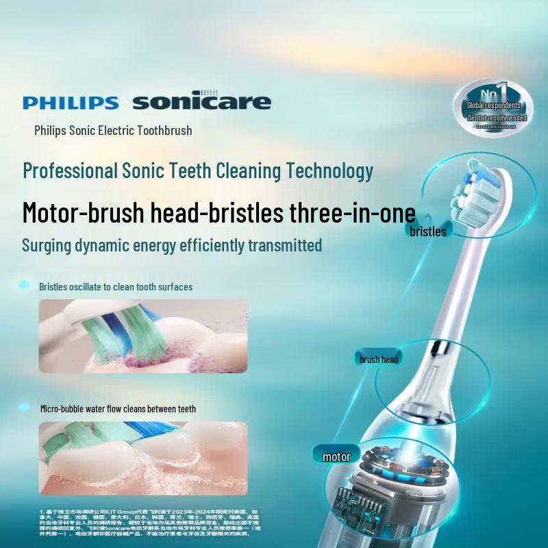 Philips Sonic Electric Toothbrush HX5070 DiamondClean 1 Series CN plug (adapter included)