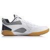 Li Ning Comfortable Abrasion Resistant Breathable Low Top Table Tennis Shoes Men's Black White APTP001-4
