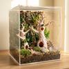2pcs 3D Printed Reptile Cave Hollow Out Aquarium Decorations Jumping Spiders Climb Trees  Tara Crab