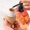 80ml Cartoon Bear Silicone Lotion Dispenser Bottle Portable Travel Empty Pump Bottle Shampoo Dispenser Refillable Bottles