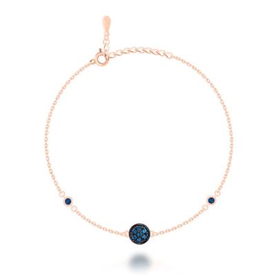 MILTON STELLE Silberarmband MSJ-SB180204RGBQ