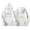 Men's retro rock Arctic monkey hooded sweatshirt hooded sweatshirt with music album patternHip Hop large retro hooded sweatshirt