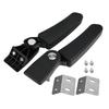 Motorcycle Passenger Rear Folding Top Case Box Rear  Armrest Kit for  Box Rear  Armrest Motorcycle Box Armrest