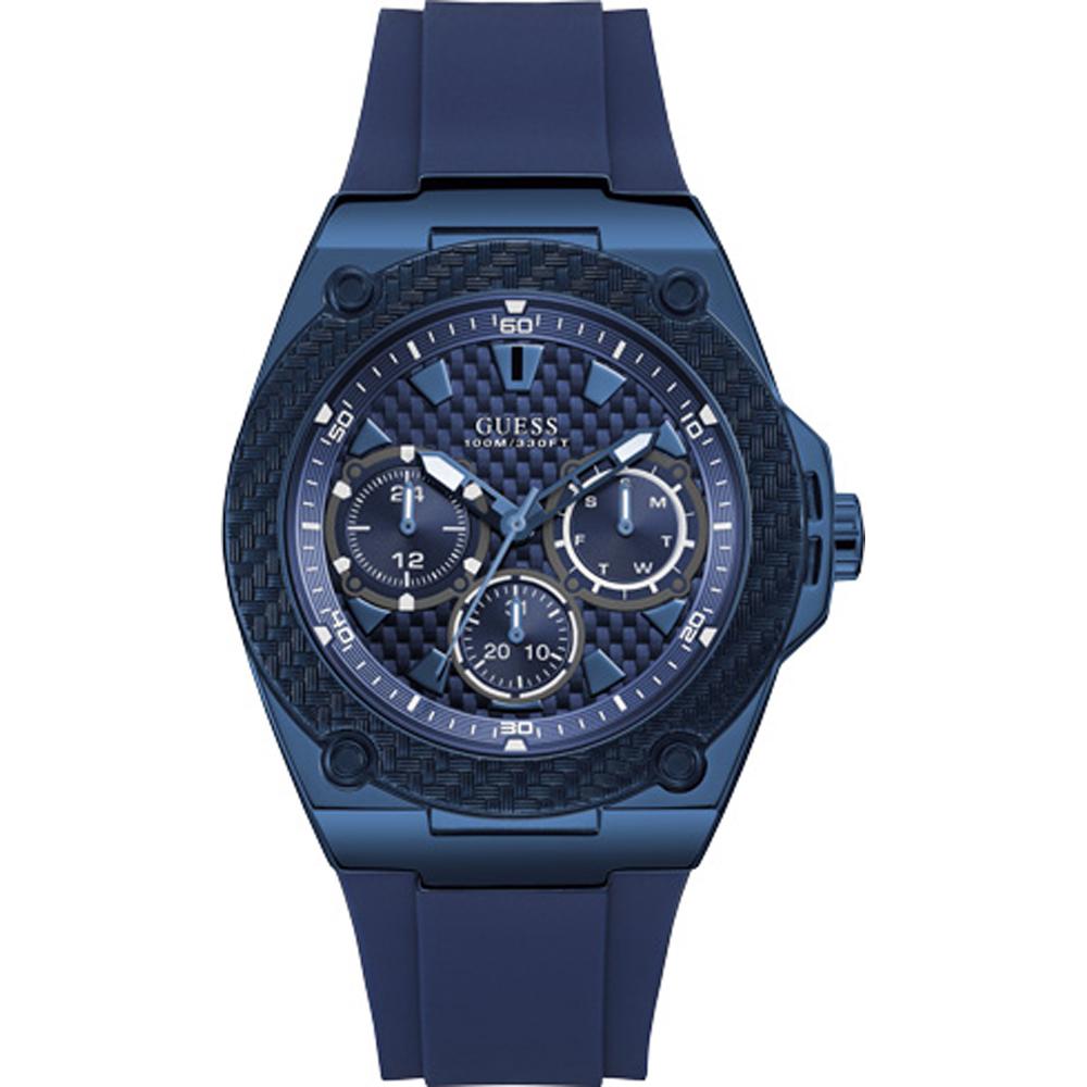 GUESS Legacy Blue Stainless Steel Men s Quartz W1049G7 синий