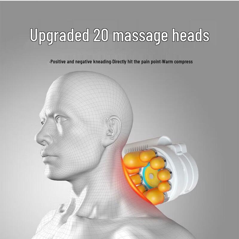 AUX Full Body Airbag & Heat Massage Cushion CN plug (adapter included)