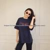 100% Cotton Short Sleeve Women's Hip Hop T-shirt – Trendy Street Style with Cool Graphic Print