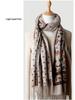 Reversible Cashmere Scarf/Shawl for Women: Thick, Warm, Multi-purpose for Autumn & Winter