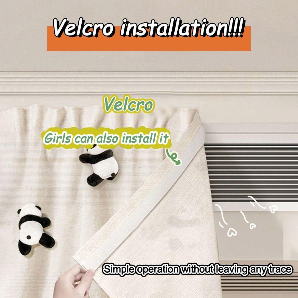 Hanging-type Wind Guide Curtain Gauze Dust Cover New Windshield Door Curtain Home Office
