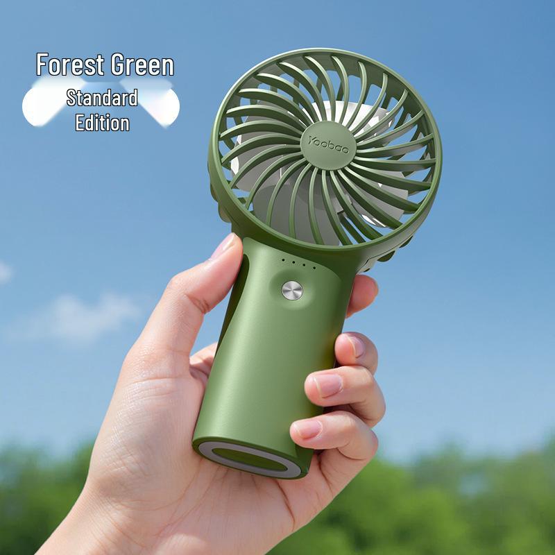 Yubo Portable Handheld Electric Fan 3000mAh, ~13 hours battery life
