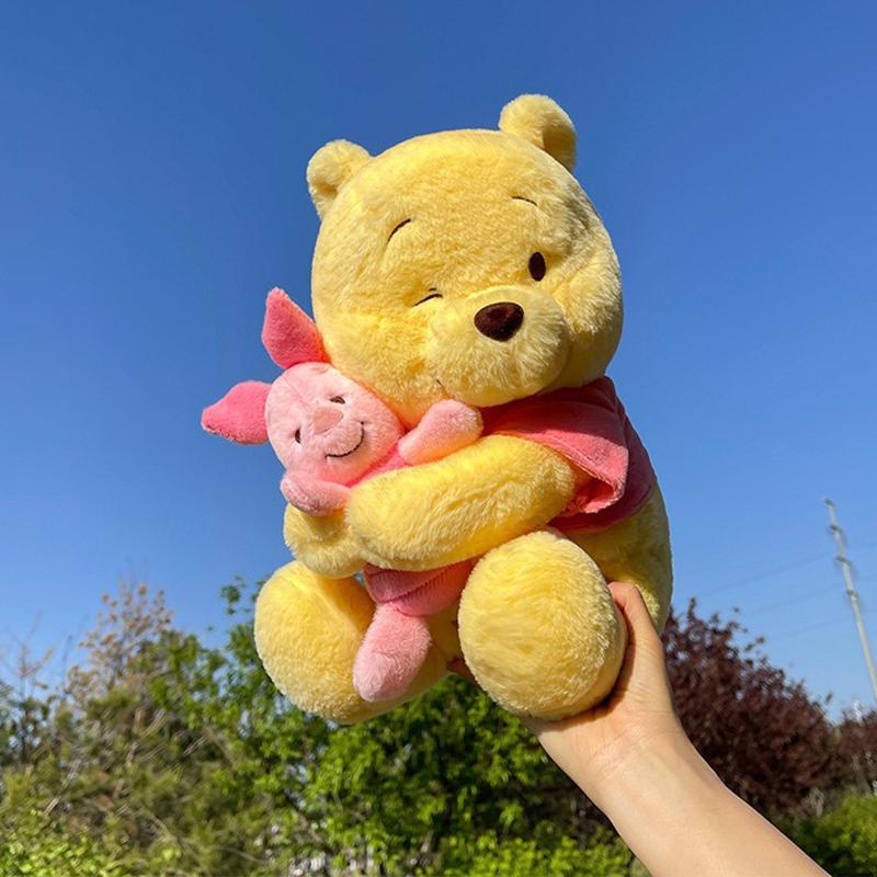 Hotsale 35cm Peluche Winnie the Pooh Orsetto Carino Bambola Vivi Amico Regalo di Compleanno Regalo di Natale