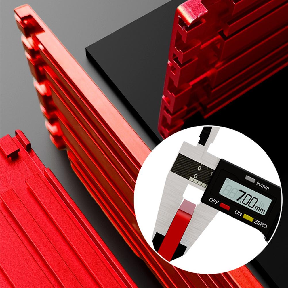Woodworking Projects Red Cutting Guide Rail Track Saw Guide Fits Various Board Widths Millimeter-precision Scale