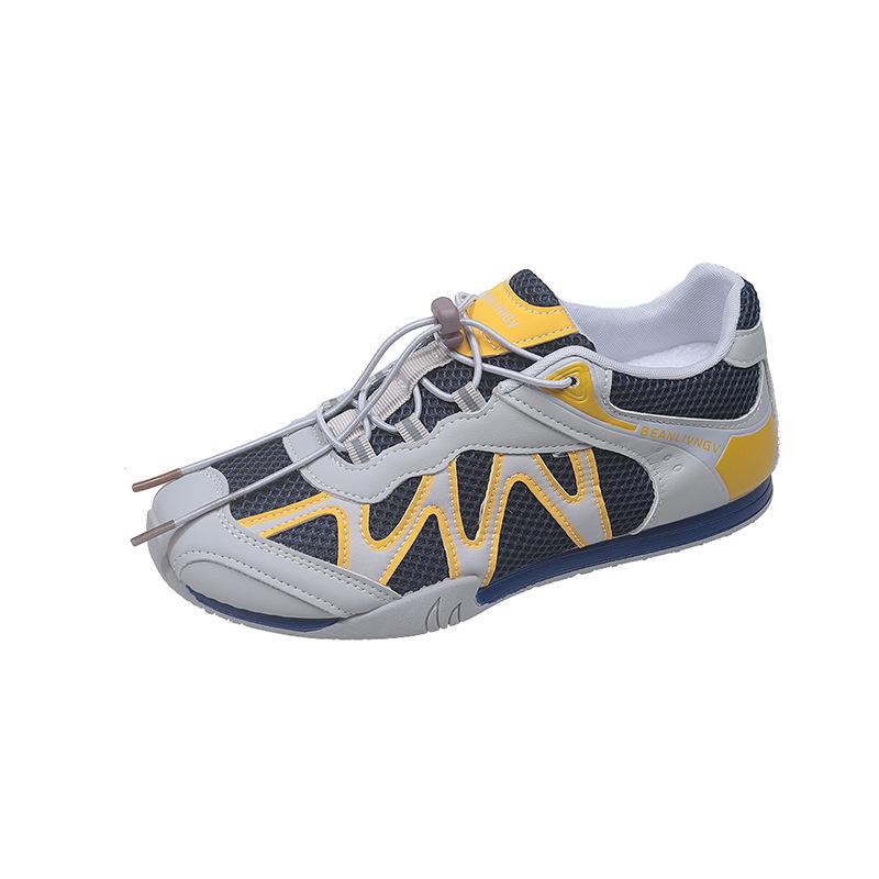 Platform-soled German training shoes women's 2025 summer new inner height increase versatile mesh breathable Forrest Gump shoes casual sports board