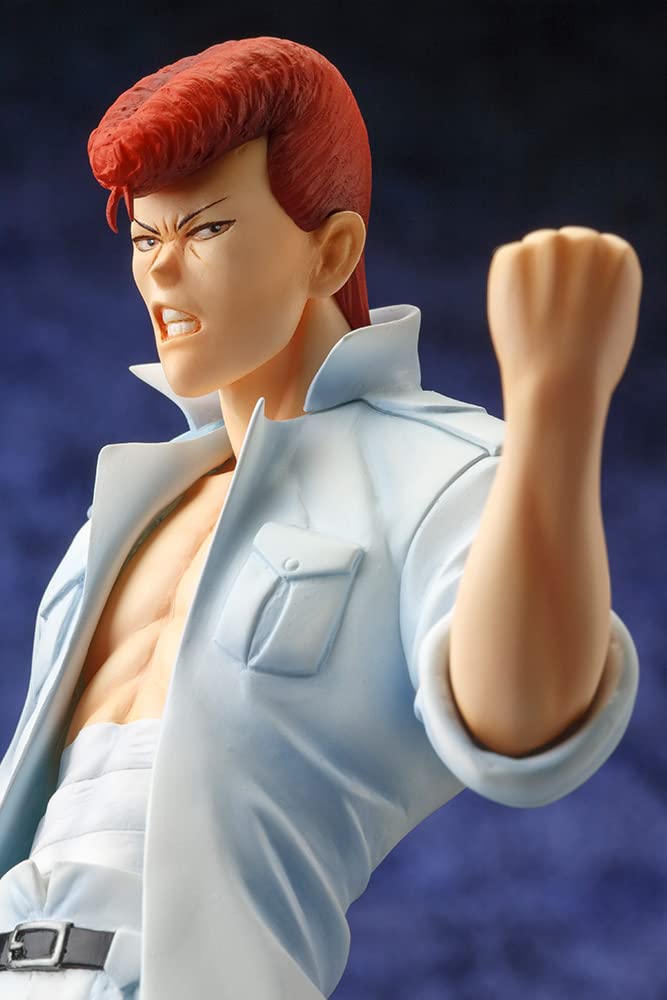 ARTFX J Yu Yu Hakusho Kazuma Kuwabara Scale PVC Painted Finished Figure PV109 1/8