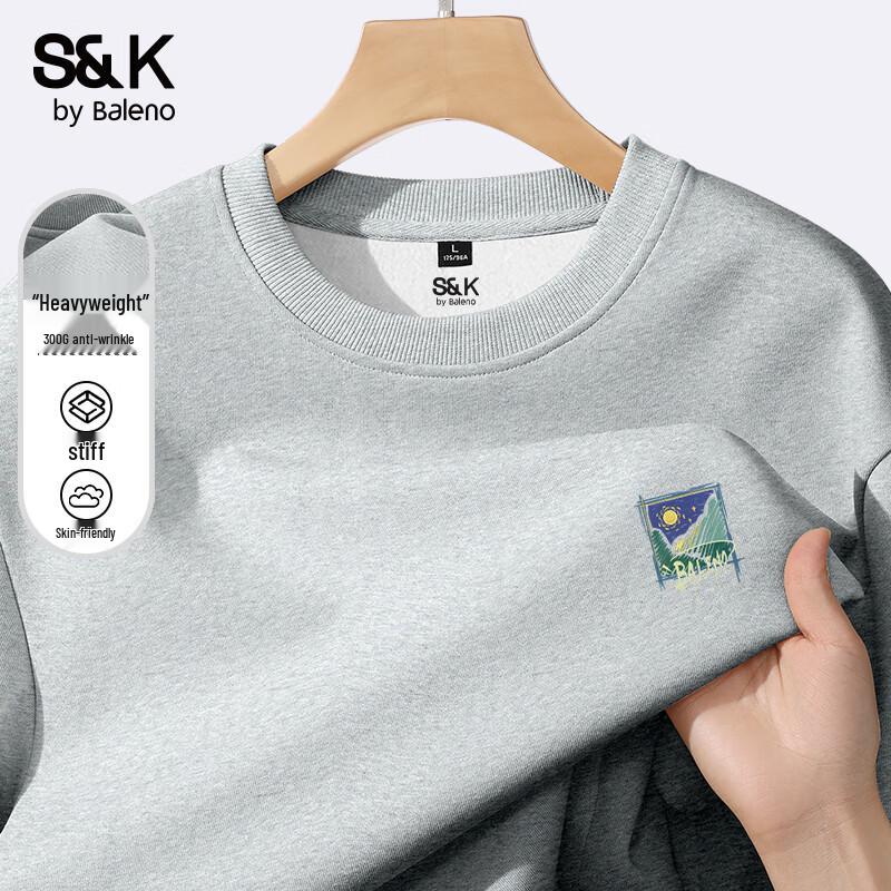 Baleno S&K Series Men's 2025 Autumn Knit Sweatshirt