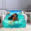Disney Moana Pattern Blanket Warm Soft Fluffy Kids and Adults Sofa Bed Throw Blanket Outdoor Travel Camping Blanket Luxury Gifts