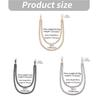 Waist Chain for Men Women Boy Girls Punk Wallet Keychain Belt Metal Jeans Pants Chain with Secure Clasp Accessories