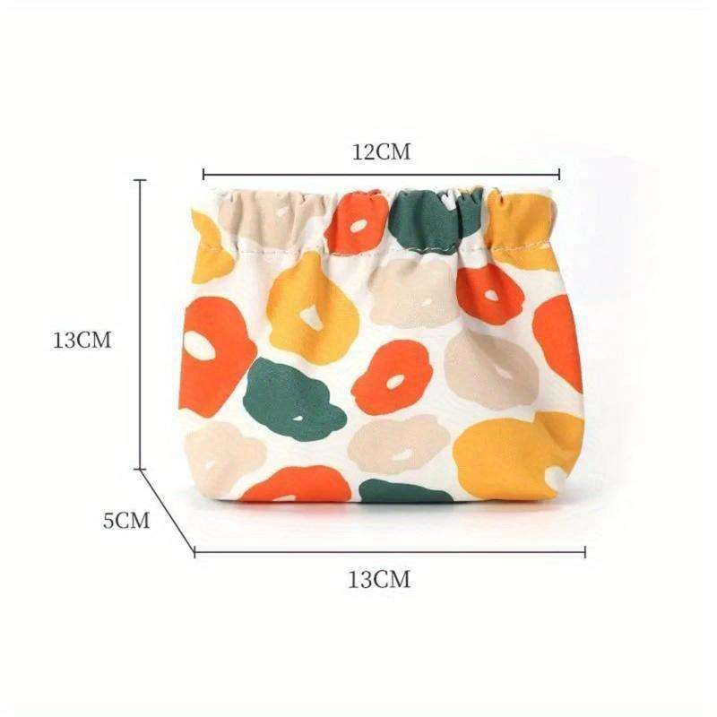

Flower Women Cute Lipstick Bag Travel Sanitary Napkin Pouch Storage Bags Fashion Coin Earphone Cosmetic Bag Organizer Case Bags