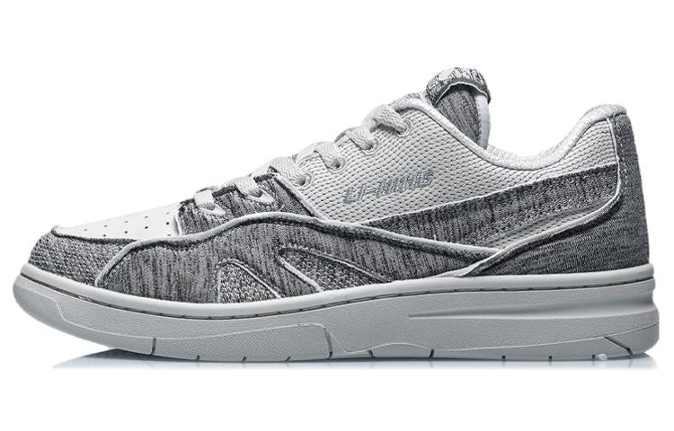 Li Ning 937 Vintage Basketball Shoes Men s Low Top Brick Gray AGBR049-5 41
