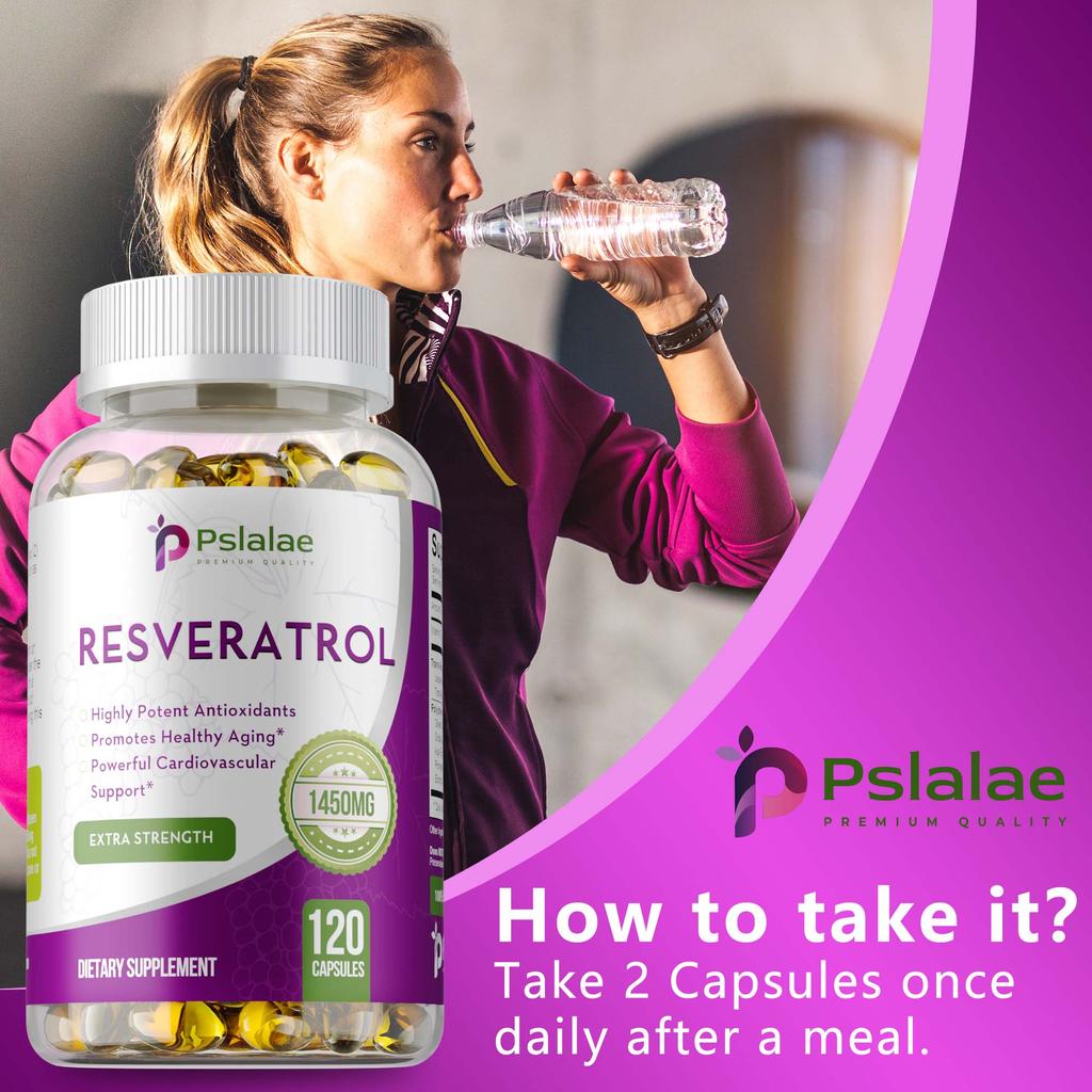 Eine reine, natürliche und wohltuende Mischung aus Resveratrol, die die Herz-Kreislauf-Gesundheit unterstützt, antioxidative Vorteile bietet und für Erwachsene geeignet ist.