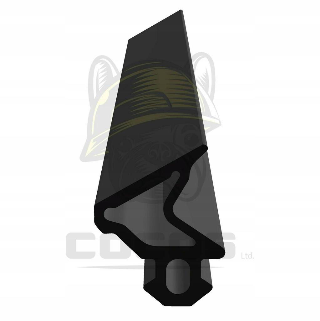 Seal for PVC windows S-1110 DECEUNINCK BLACK 1m