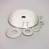 White Zinc Iron Flat Washer Spacer