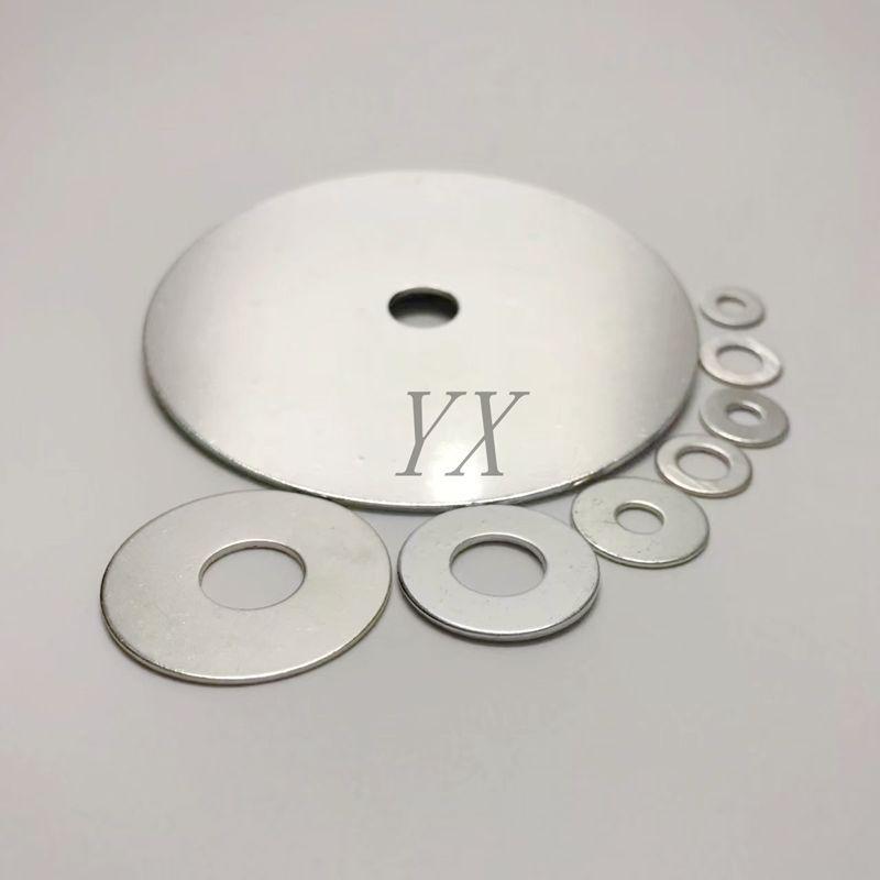 White Zinc Iron Flat Washer Spacer