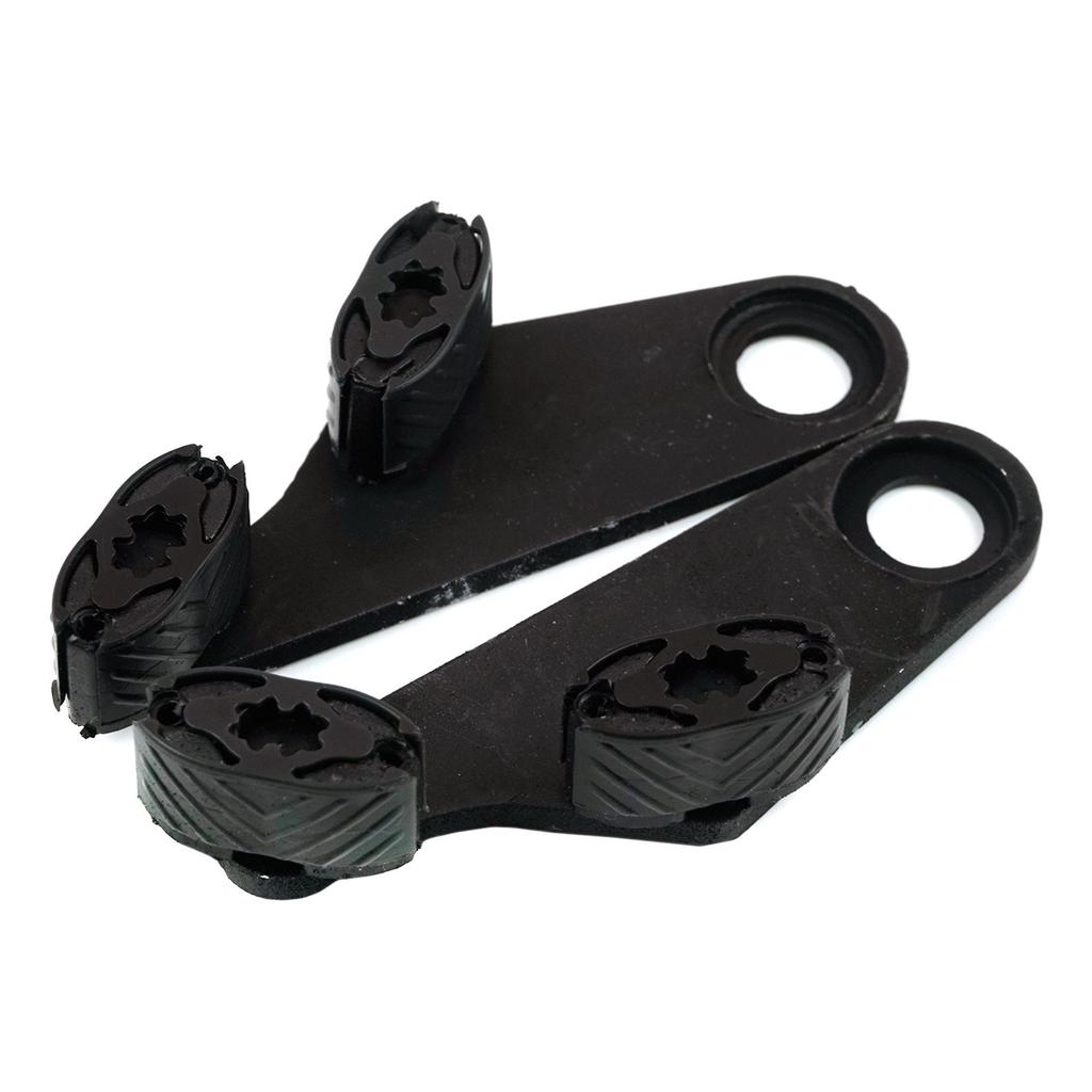 ESR527 Panoramic Roof Sunroof Sliding Mechanism Metal Shifter Runner Rubber Shoe Clips Repair Set for Renault Megane MK2 2002-2008 7701209744