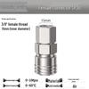 C-type Self-locking Pneumatic Quick Connector - Air Hose & Air Gun Male/Female Quick Connect Plug Accessories