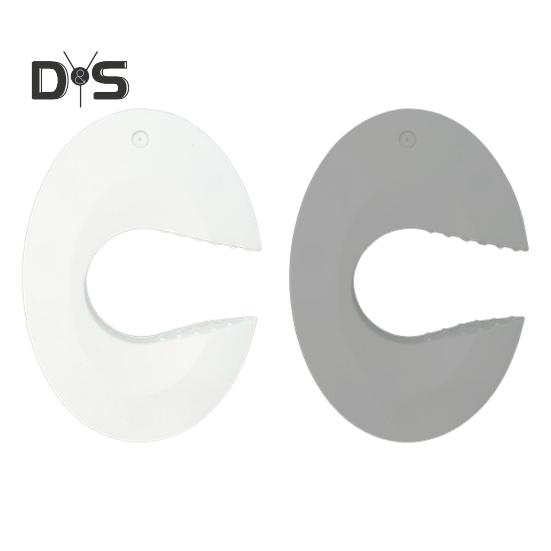 1/2 szt. Uniwersalny stoper do drzwi Silikonowa ochrona przed przytrzaśnięciem drzwi Prosty montaż Łatwy do czyszczenia Zabezpieczenie przed dziećmi Stoper do trzaskania drzwiami