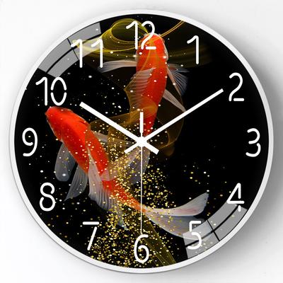 14-Inch 35Cm Internet Celebrity Clock Living Room Wall Clock Mute Creative Quartz Clock Bedroom Clock Decoration Wall Hanging