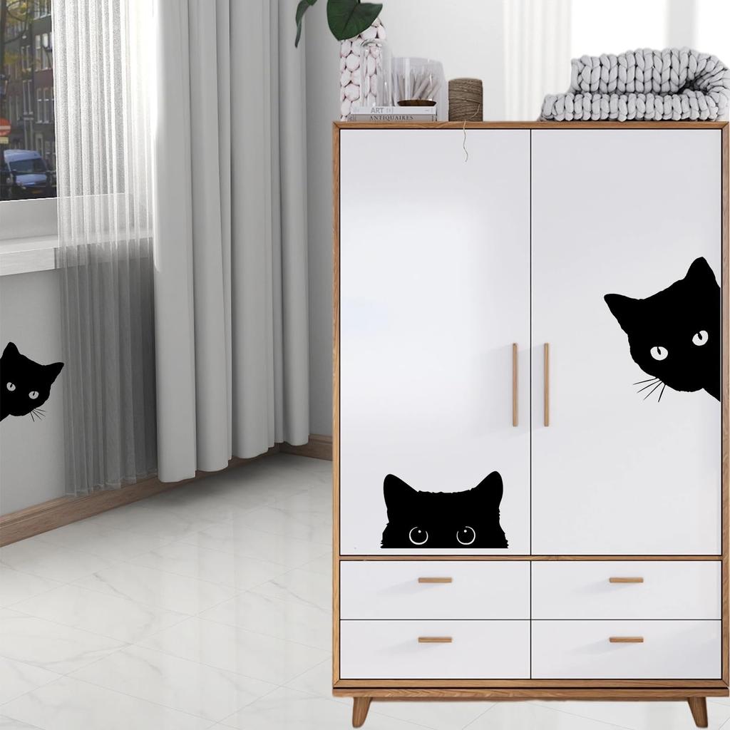 ZQX Cat Cat Cat Funny Parody Sticker Sticker for Entryway, Door, Car, Motorcycle, Etc.
