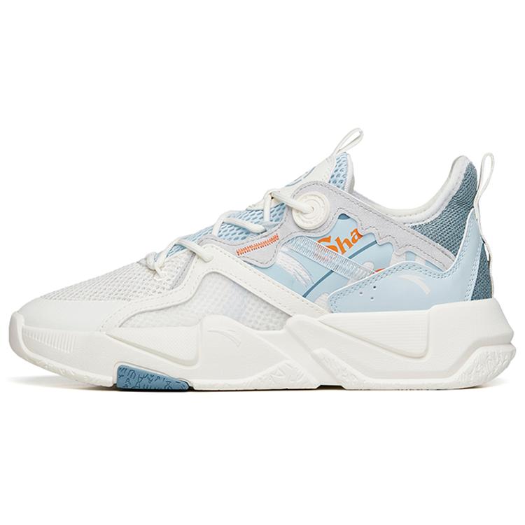 New ANTA Life Collection Casual Shoes Men Low Top Ivory White/Illusion Blue/Wall Gray 112238083-5