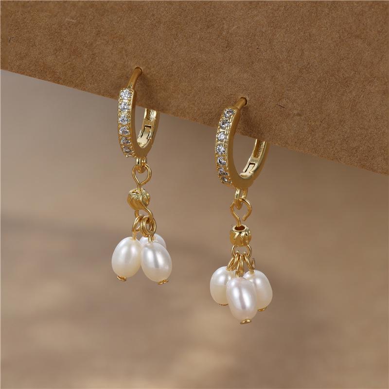 Arvaleff Baroque Pearl Tassel Earrings - Luxurious High-End Feel