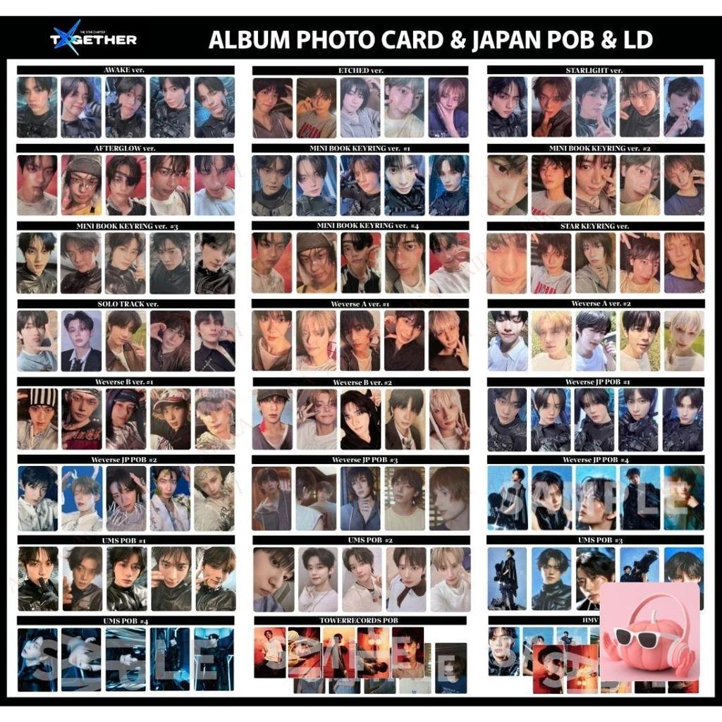 TXT 4th ALBUM The Star Chapter: TOGETHER ALBUM PHOTO CARD JAPAN POB LD