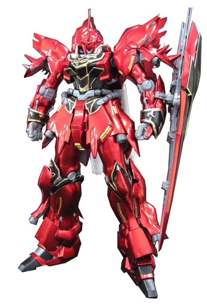 

Костюм MG Sinanju Titanium Finish Gundam 1/100 MSN-06S Ver.Ka (Мобильные УК)