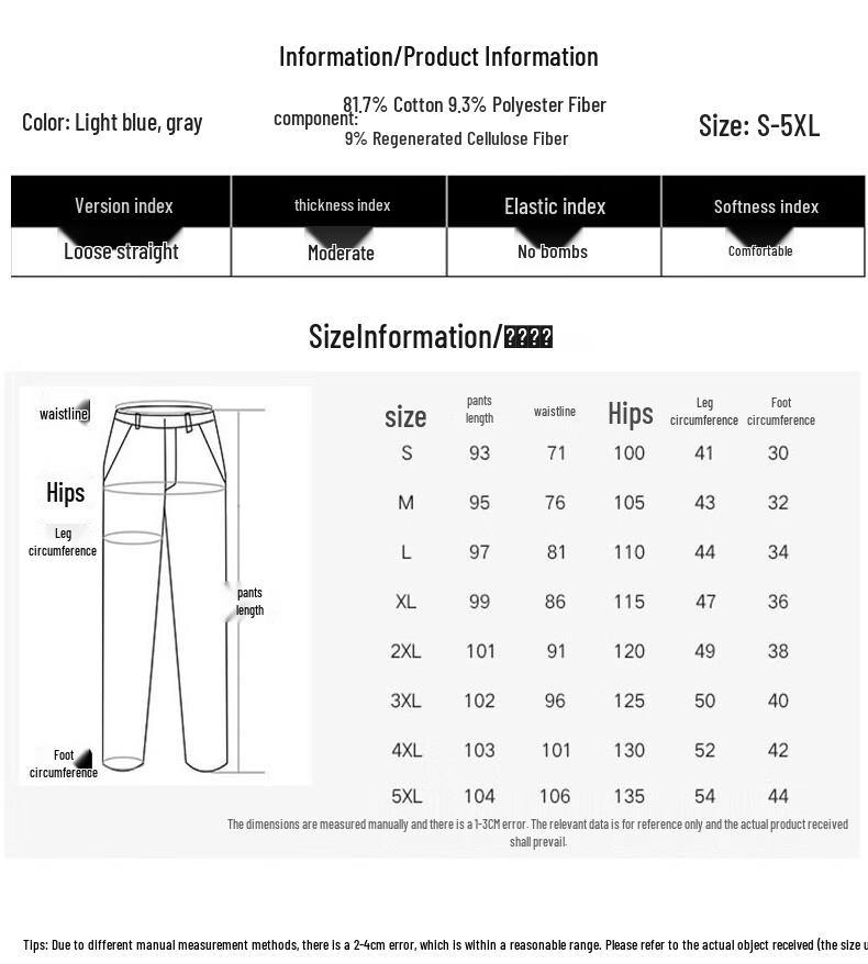 PLAYBOY Men's Loose Straight-Leg Jeans