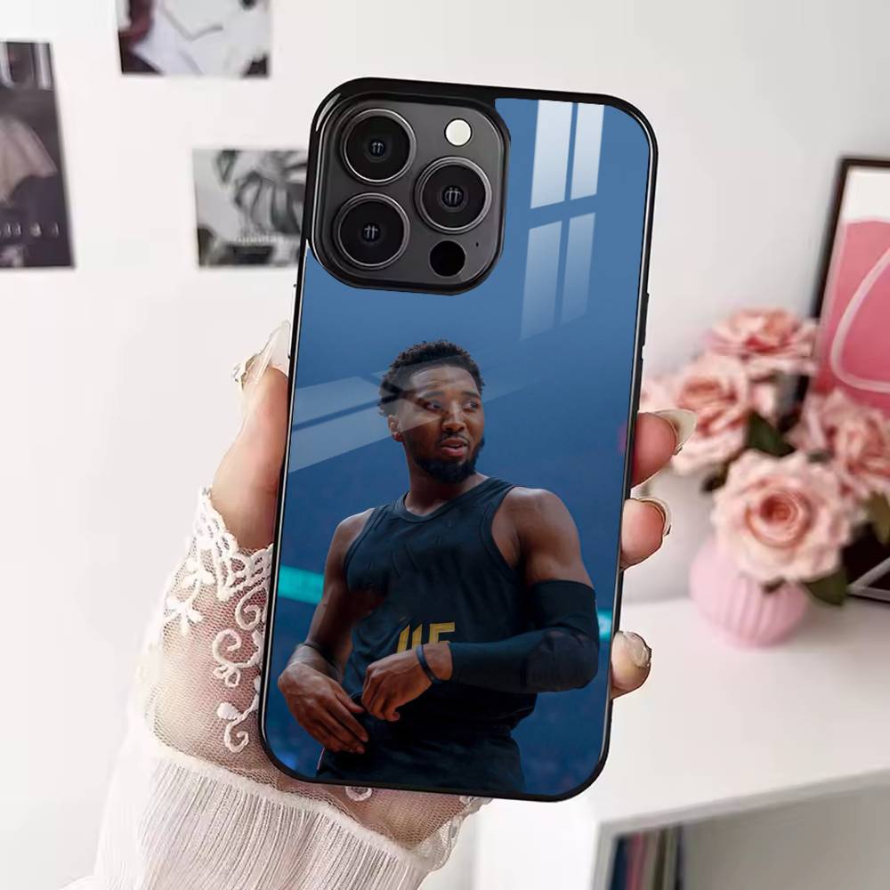 D-Donovan MitchellS 45 Phone Case For iPhone 17 16 15 14 13 12 Pro Max Plus for Magsafe Mirror Wireless Magnetic Cover