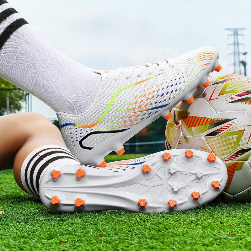 Unisex 32-46 Mens Football Shoes Training Artificial Captain Football Shoes for Kids