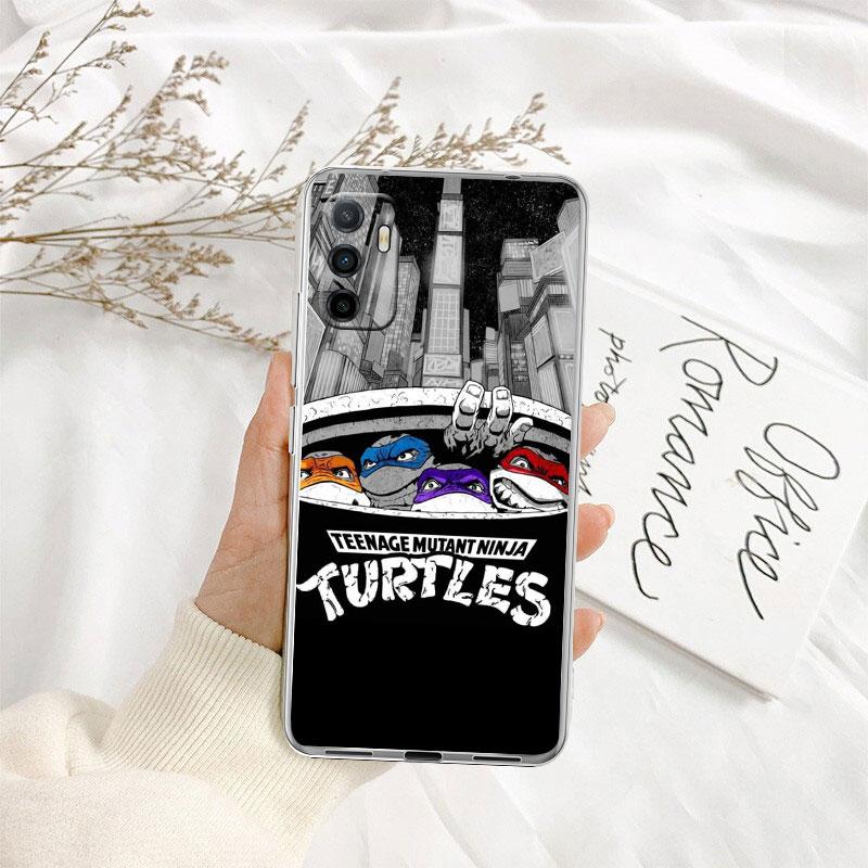 

TMNT Transparent Phone Case for Samsung Galaxy A04 A04S A14 A23 A34 A54 M23 M33 M52 M53 Galaxy M23