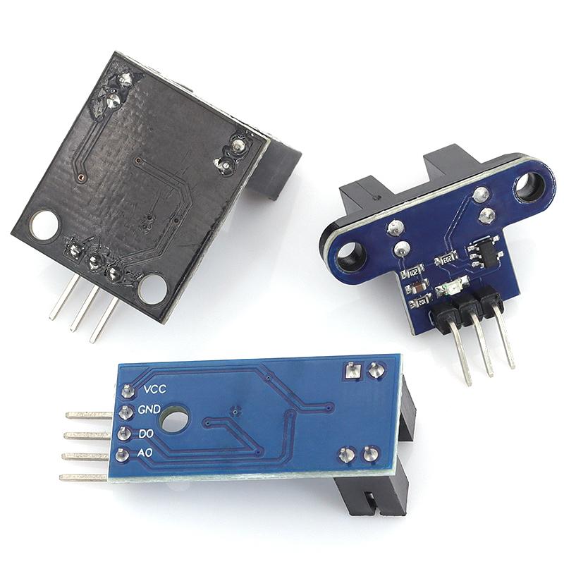Stlxy 3.3V-5V Counting Module Slot type Infrared Coupling 51 AVR PIC Diy Kit Optical Speed Measurement Module