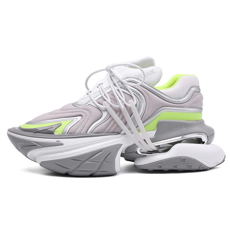 

Thick-Soled, Height-Boosting Unisex Dad Sneakers with Yacht-Inspired Design, European Light Luxury, Futuristic Style – Spaceship Sneakers for Men. Men 41