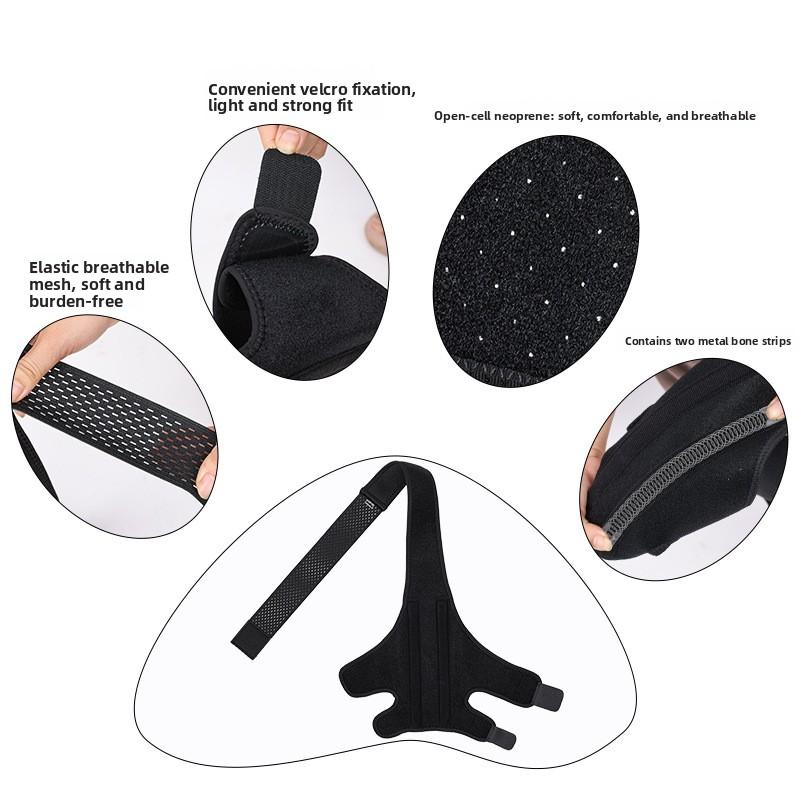 Upgraded Dog Hind Leg Knee Brace Built‑in Metal Support Joint Protection Wrap for Injury Post‑surgery Recovery Walking Assist Pet Supplies