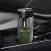 WANXIANG Double-Layer Heat-Resistant Glass Cup with Filter Mesh, Business Office Holiday Gift, Large Capacity Black-Green Portable Car Tea Cup