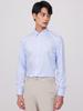 Camicia da Uomo Formale Classica Design a Righe Verticali con Bottoni, Non Stiro Leggermente Elasticizzata Abbigliamento Maschile Per Tutte le Stagioni Occasione Lavoro