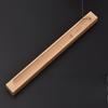 2.2*22cm 3mm Öffnung Sandelholz Räuchergefäß Holz Bambus Räuchergefäß Kreatives Adlerholz Rechteckiges Räucherbrett Schnitzerei