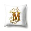 Polyester Pillow Case Car Decoration Home 26 English Letters Printed Car Waist Cushion Pillow Case