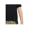 Nike Multi Logo Reflective Design Crew Neck Short Sleeve T-Shirt Kids tops Black FB1292-010