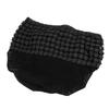 Soft Lace Bonnet Elastic Cotton Breathable Skin Friendly Women Lace Beanie for Daily Patient Black