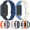 Integrated Silicone Two-tone Strap and Case Suit for Xiaomi Watch 9 Active and Redmi Band3 Magnetic Silicone Two-tone Strap