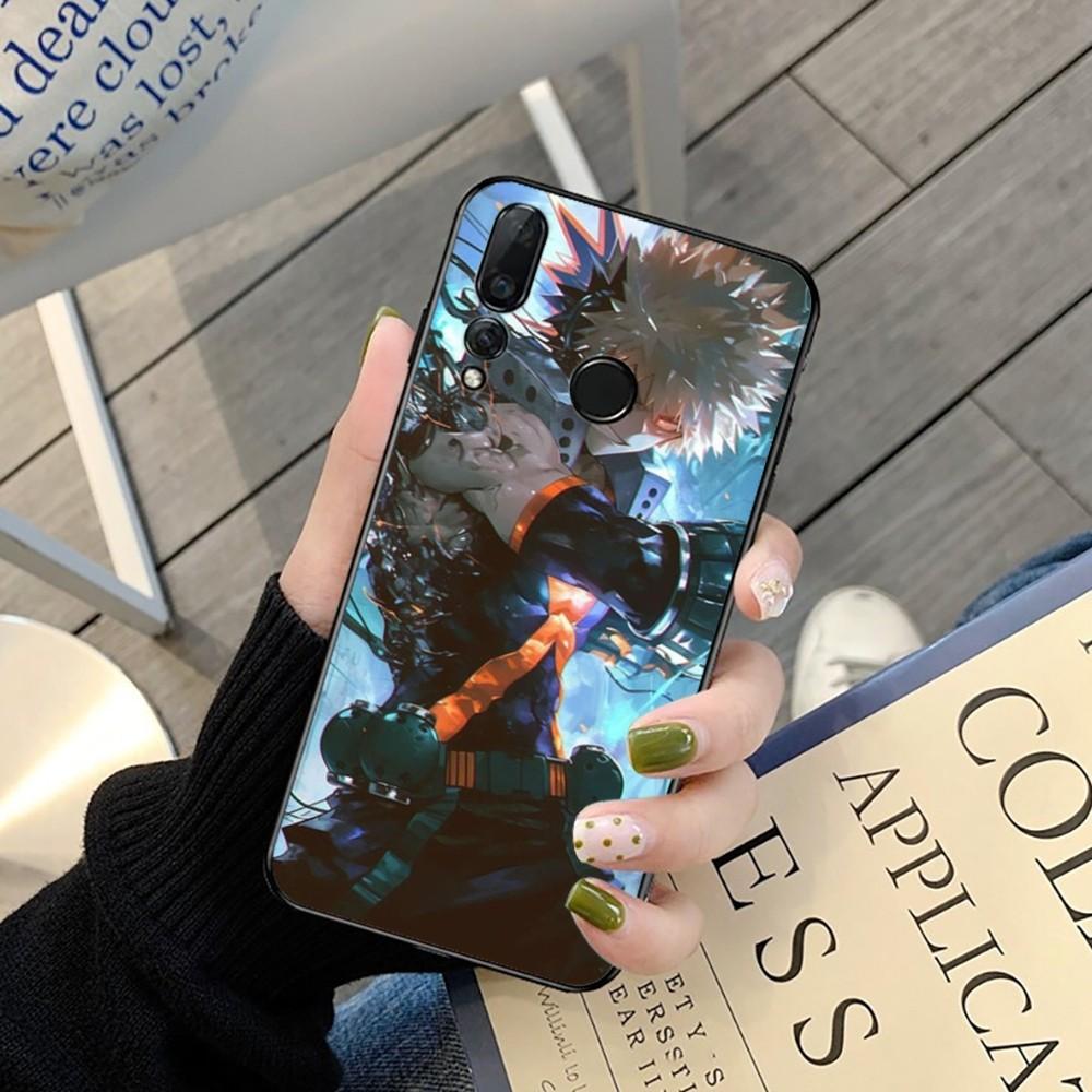 Cartoon B-Bakugo K-Katsuki Phone Case For Huawei Y9 6 7 5 Prime Enjoy 7s 7 8 Plus 7a 9e 9plus 8E Lite Psmart Shell